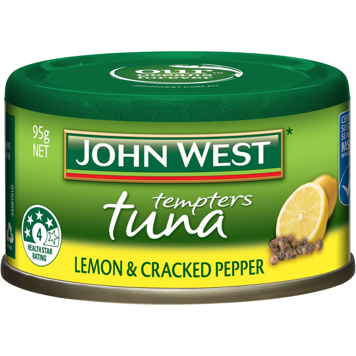 John West Tuna Tempters  Lemon & Cracked Pepper 95g