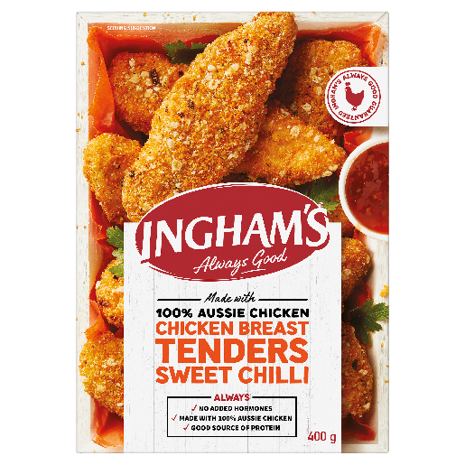 Ingham Chicken Tenders Sweet Chilli 400g
