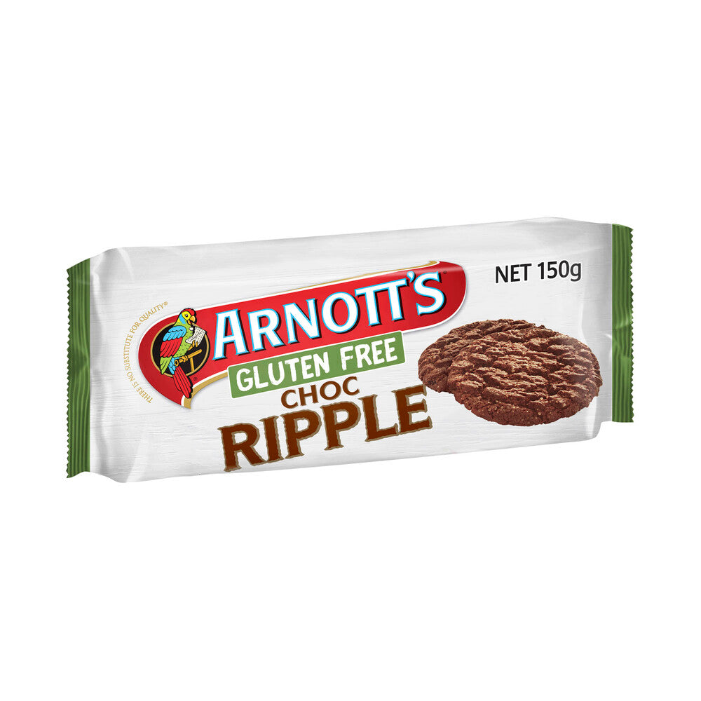 Arnotts Gluten Free Choc Ripple Biscuits 150g