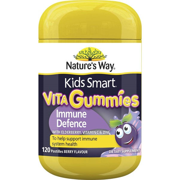 Nature's Way Kids Smart Vita Gummies Immune Defence 120pk