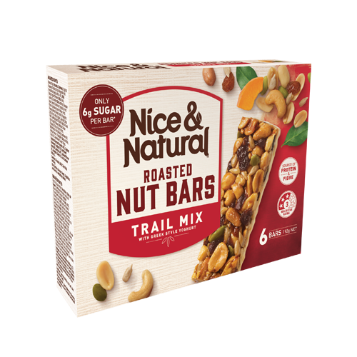 Nice & Natural Roasted Nut Bar Trail Mix 6pk