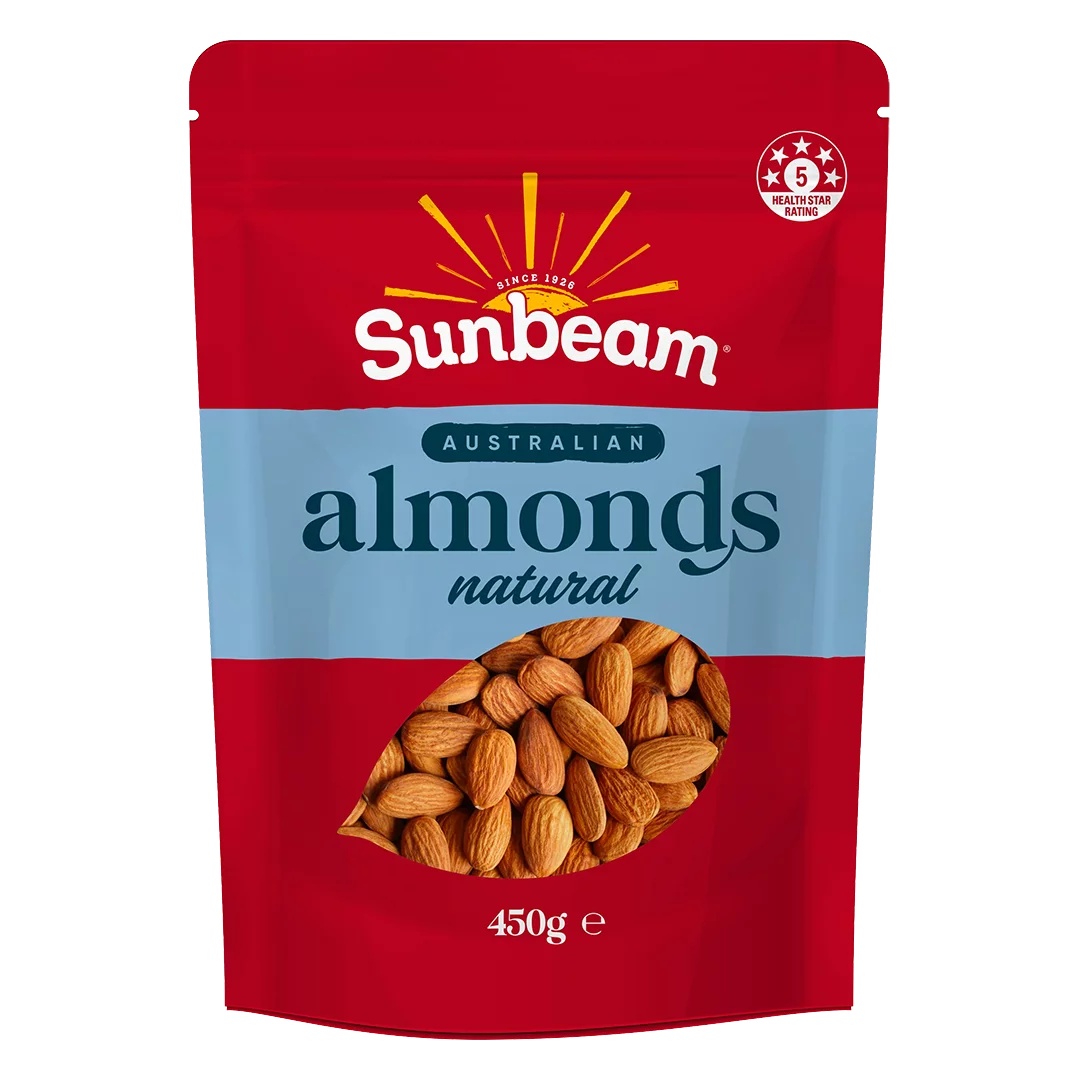 Sunbeam Australian Natural Almonds 130g