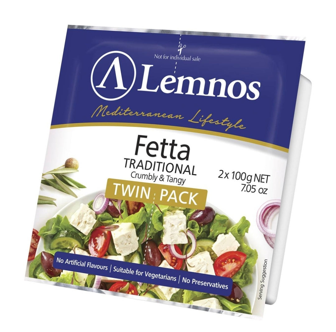 Lemnos Fetta Twin Pack 2 X 100gm