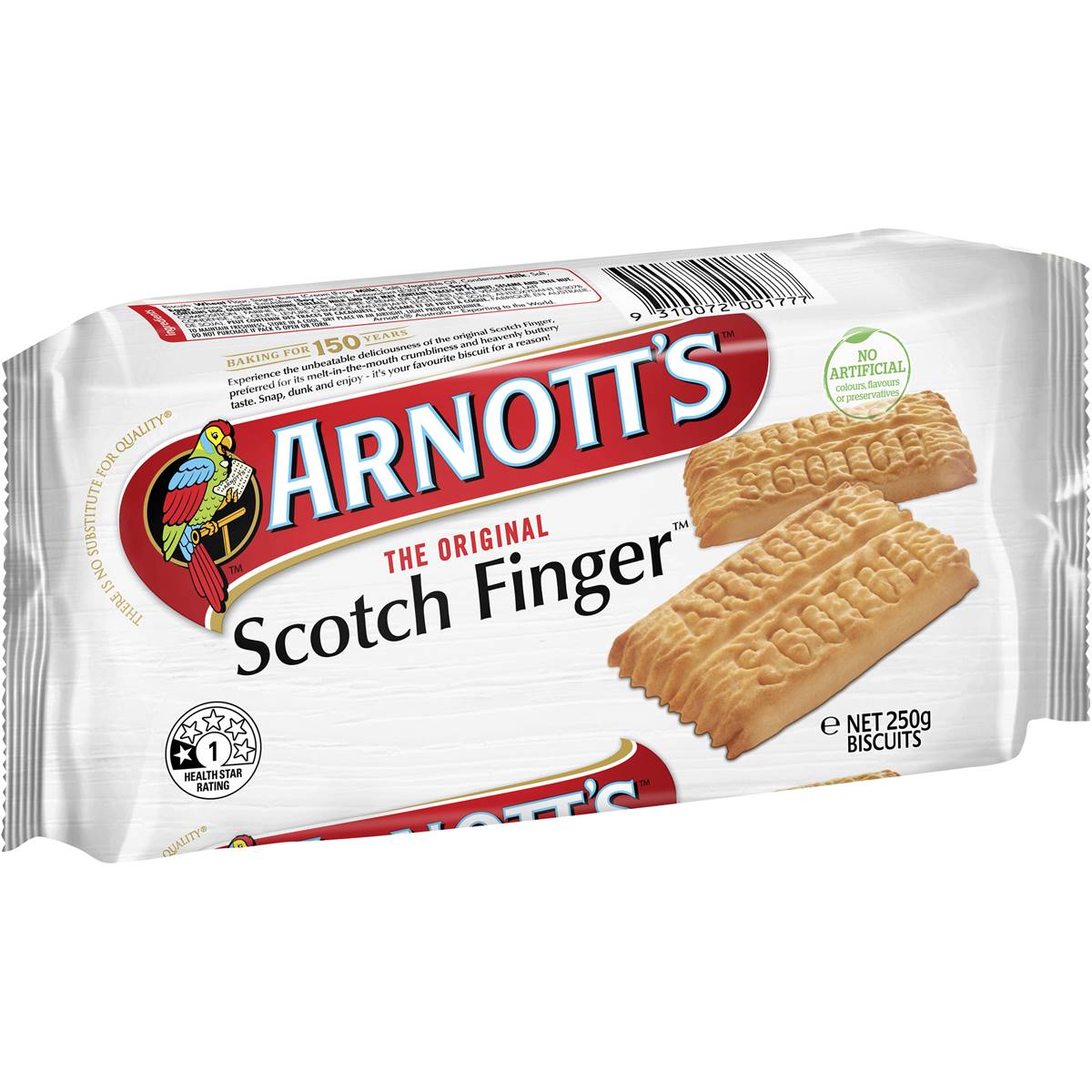 Arnotts Scotch Finger Biscuits 250g