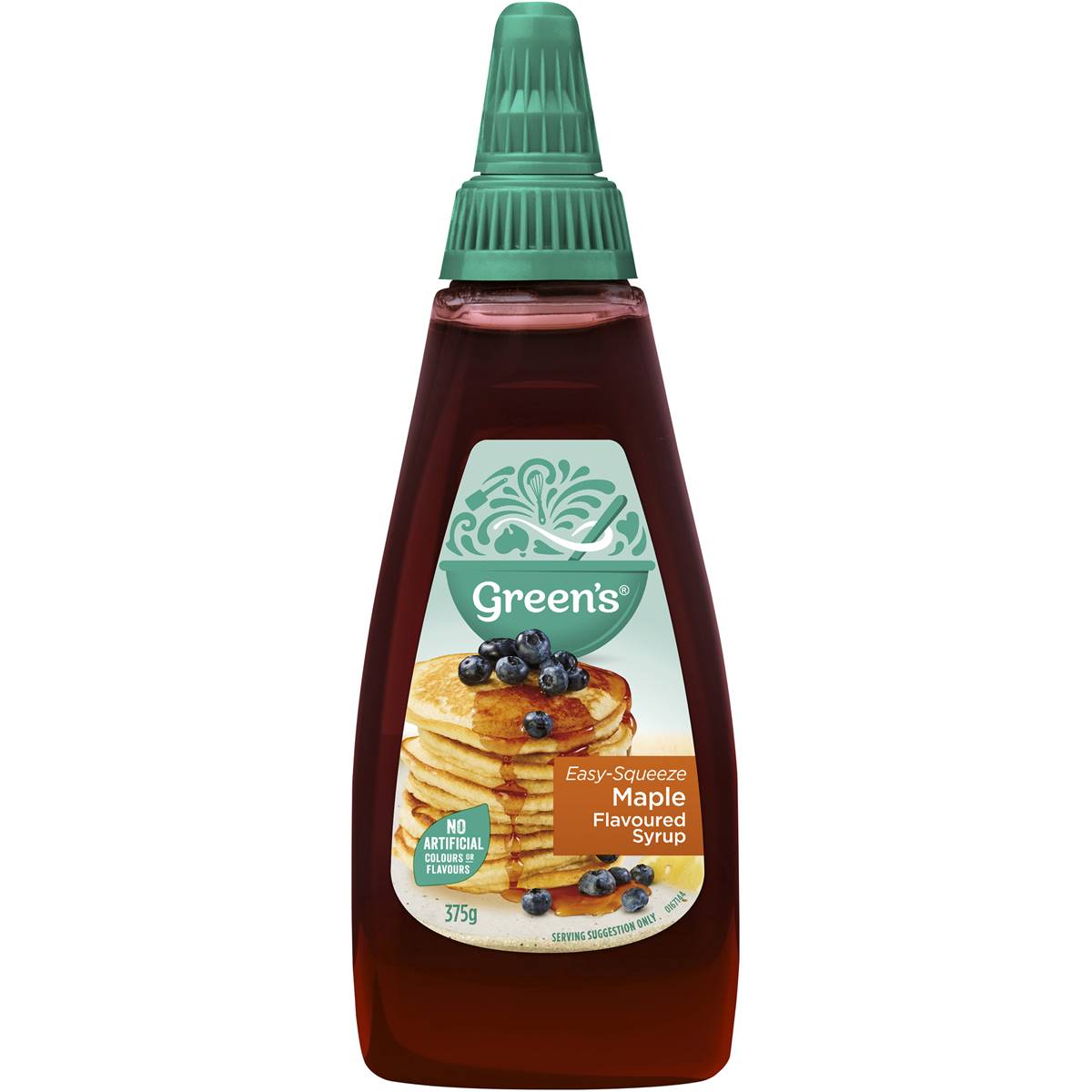 Green's Maple Syrup Squeezable 375g