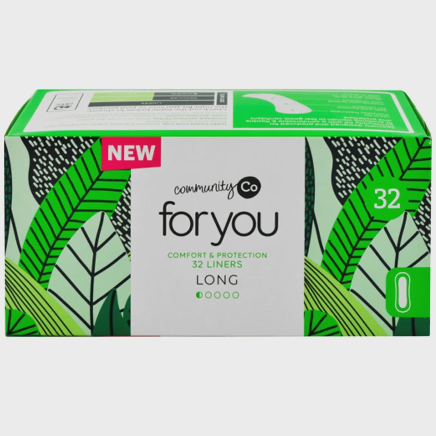 Community Co For You Liners Long 32pk