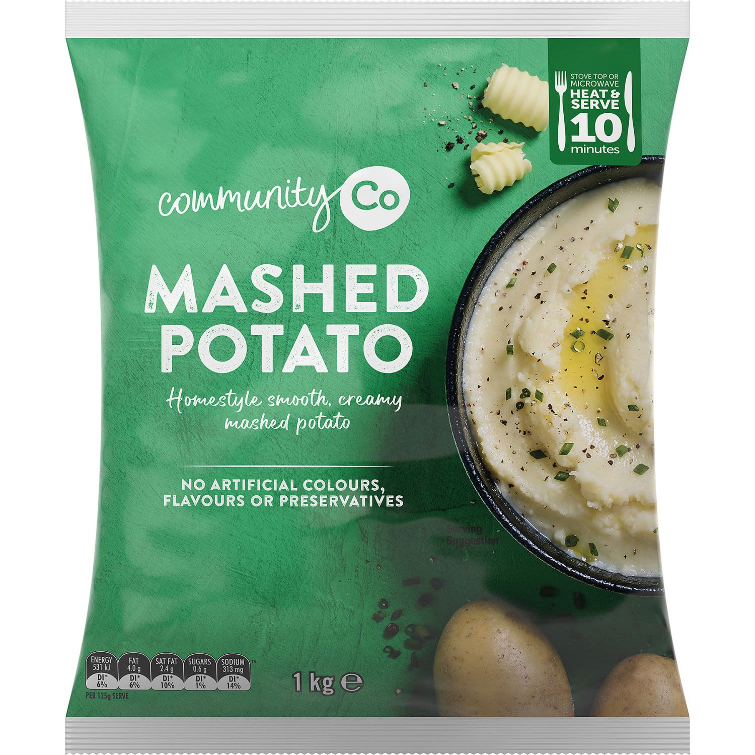 Community Co Potato mashed 1kg