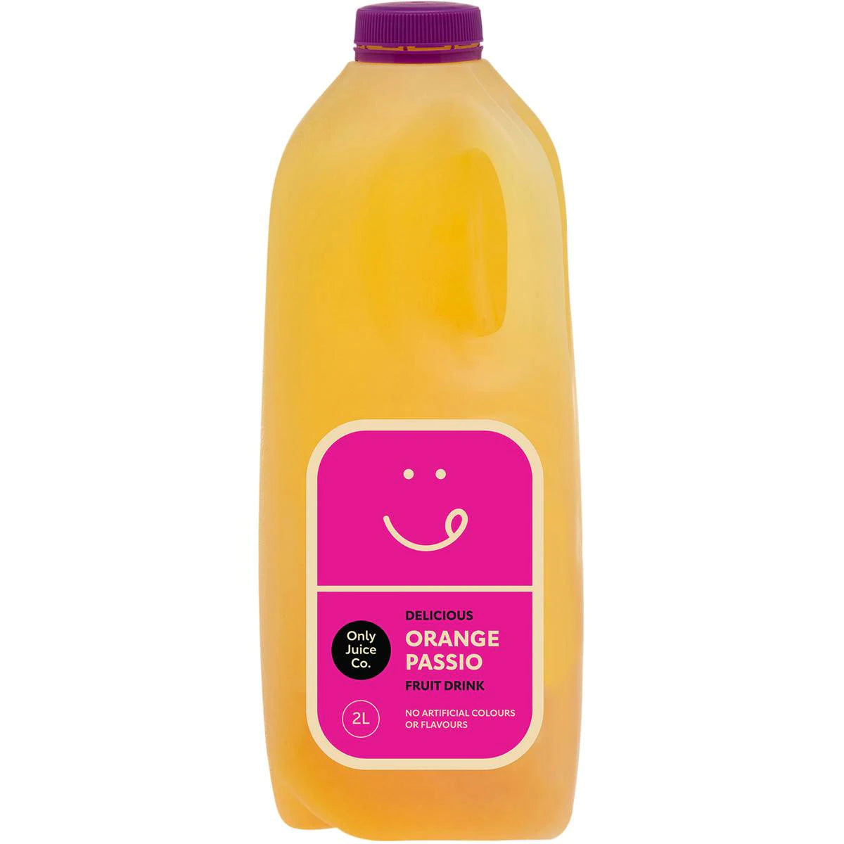 Only Juice Co Orange and Passionfruit 2l