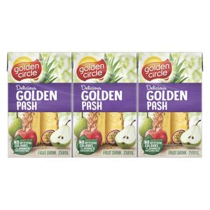 Golden Circle Golden Pash Fruit Drink 250ml 6pk