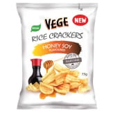 Vege Rice Crackers Honey Soy 75g