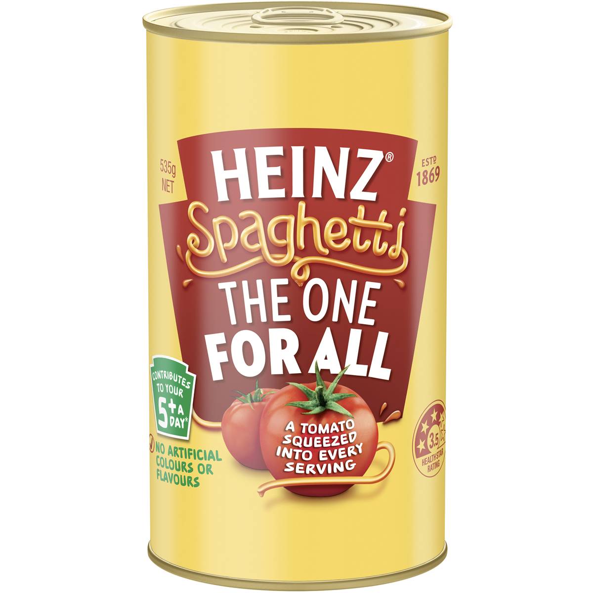 Heinz Spaghetti in Tomato Sauce 535g