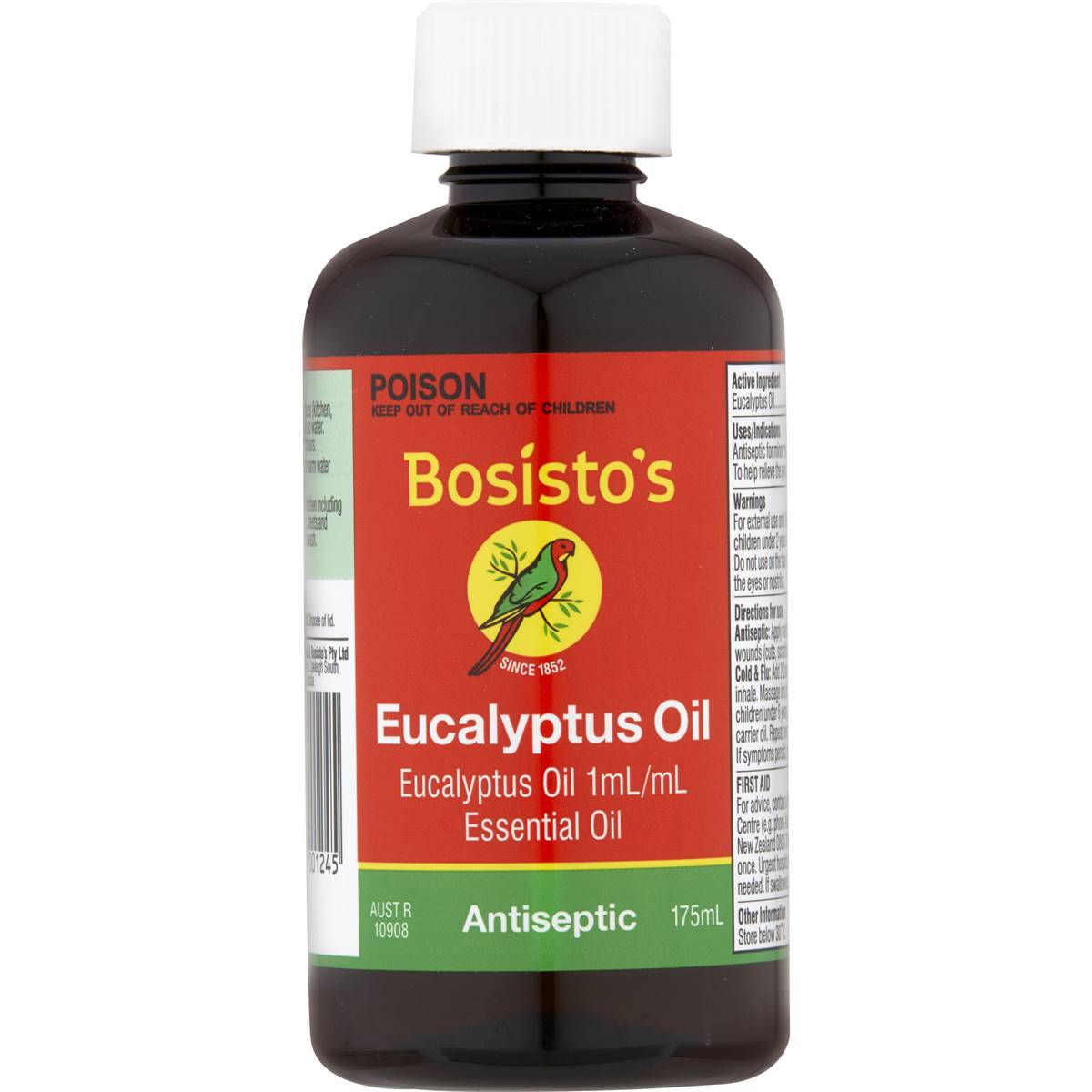 Bosisto's Oil Eucalyptus 175ml