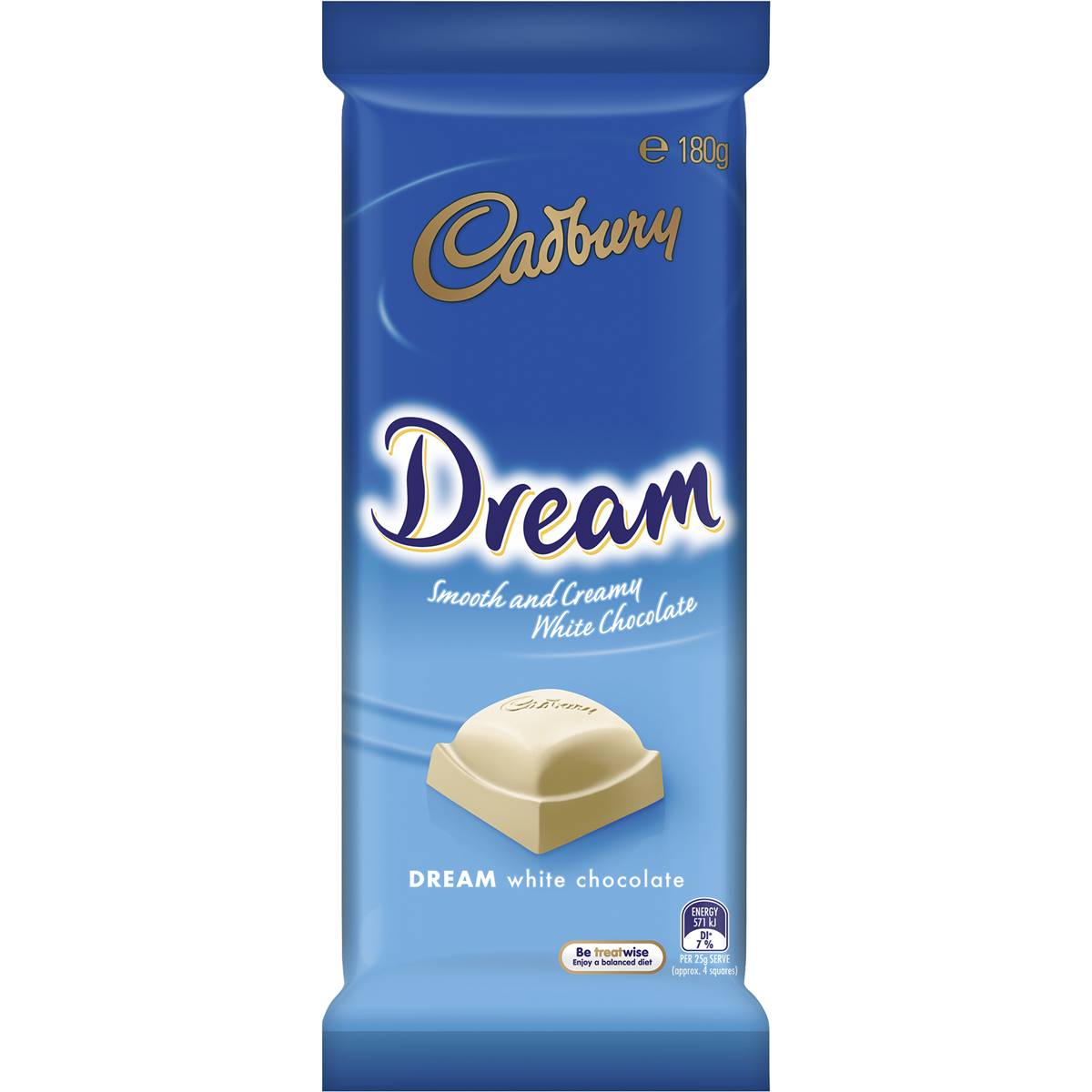 Cadbury Chocolate Block Dream White 180g