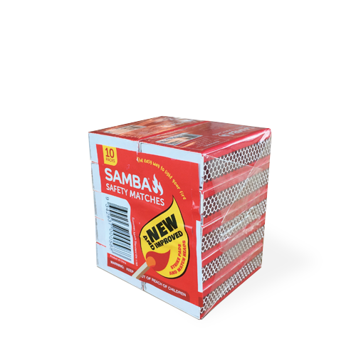Samba Regular Matches 10 boxes