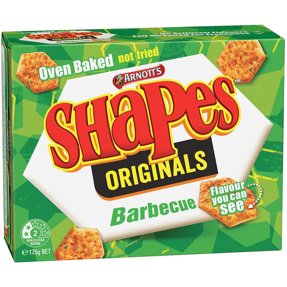 Arnotts Shapes Barbecue 175g