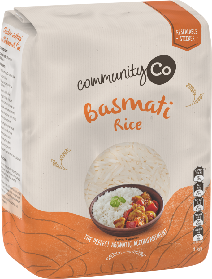 Community Co Basmati Rice 1kg