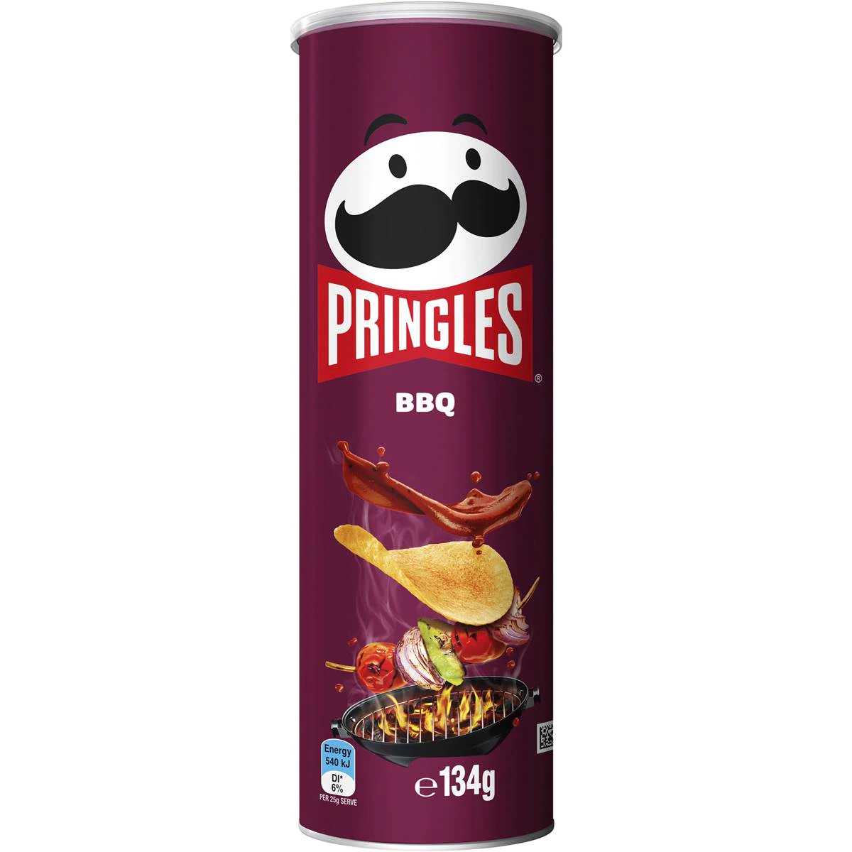 Pringles BBQ Crisps 134g