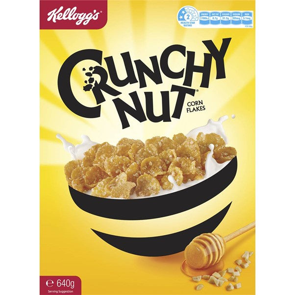 Kellogg's Crunchy Nut Cornflakes 640g