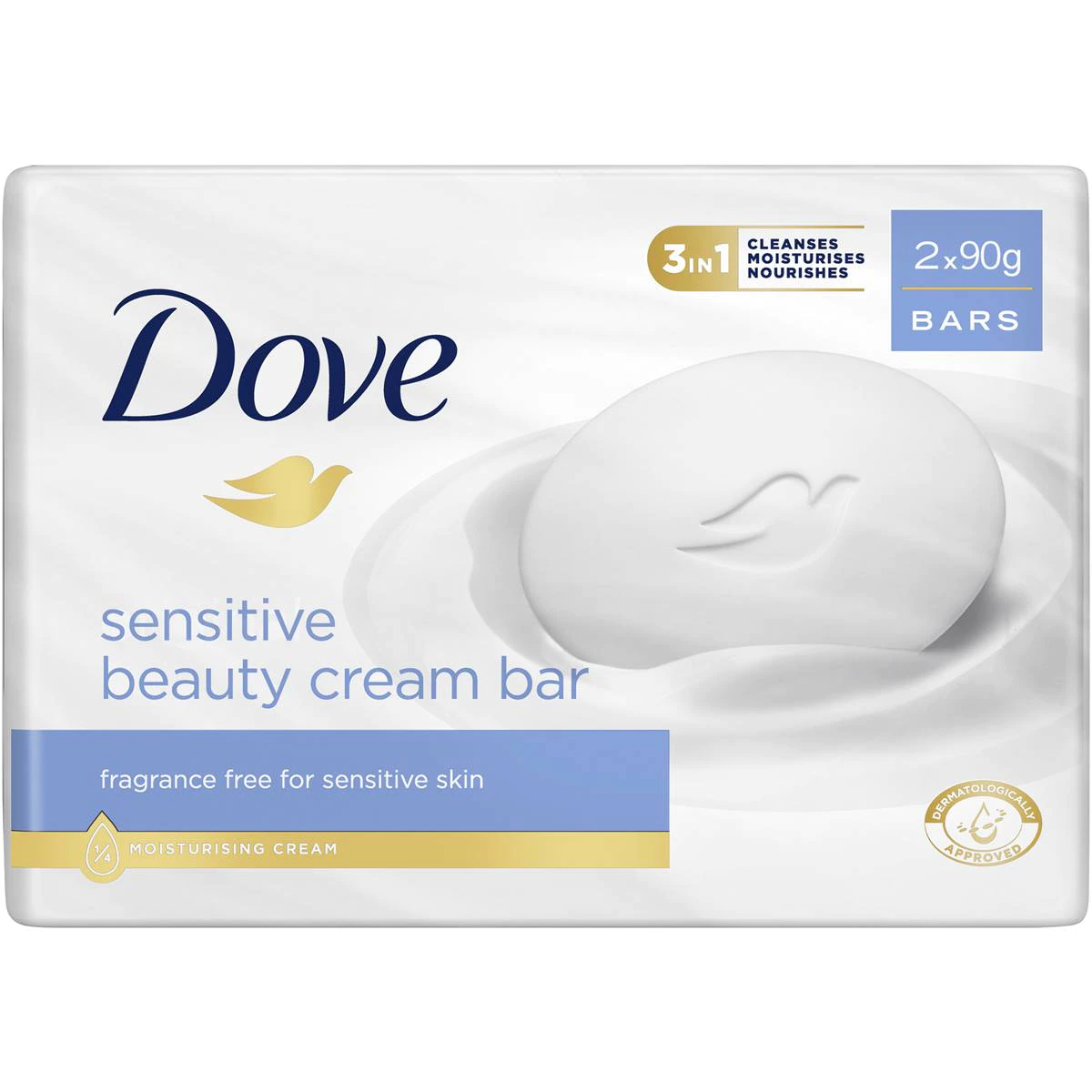 Dove Body Bar Sensitive 90g x 2pack