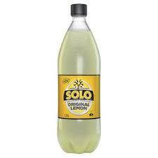 Solo Lemon Soft Drinks Bottle 1.25L