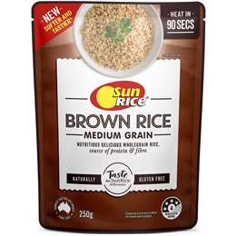 Sunrice 90 Second Brown Rice 250g