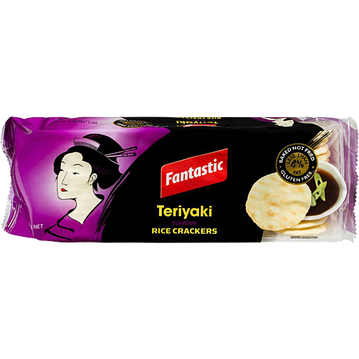 Fantastic Rice Crackers Oriental Teriyaki 100g