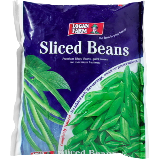 Logan Farm Beans Green Sliced 500g