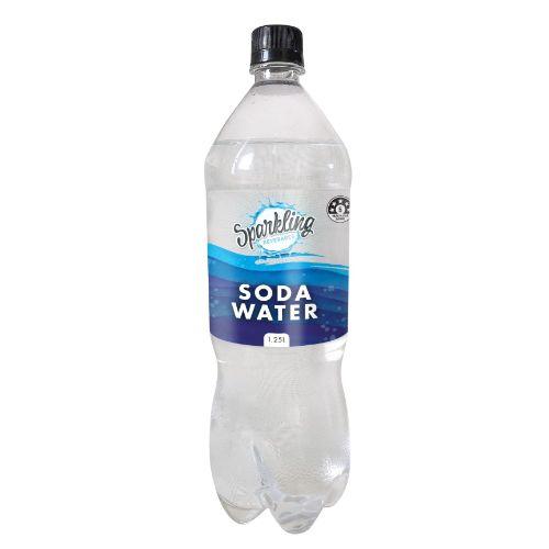 Sparkling Beverages Soda Water Bottle 1.25L