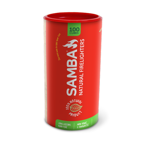 Samba Natural Firelighters Cubes 100pk