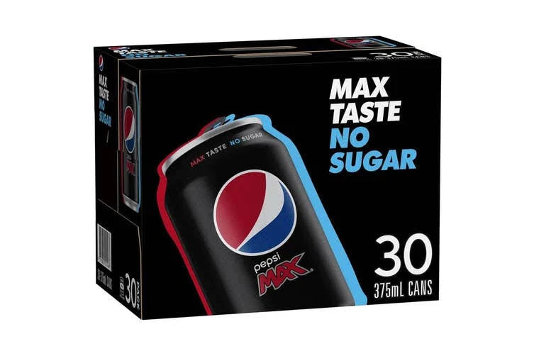 Pepsi Max Cans 375ml 24pk