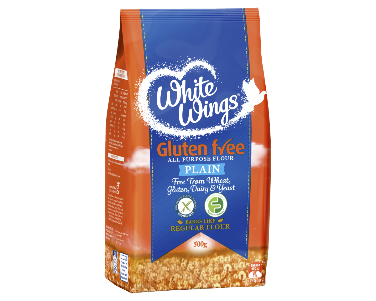 White Wings Plain Flour GF 500g