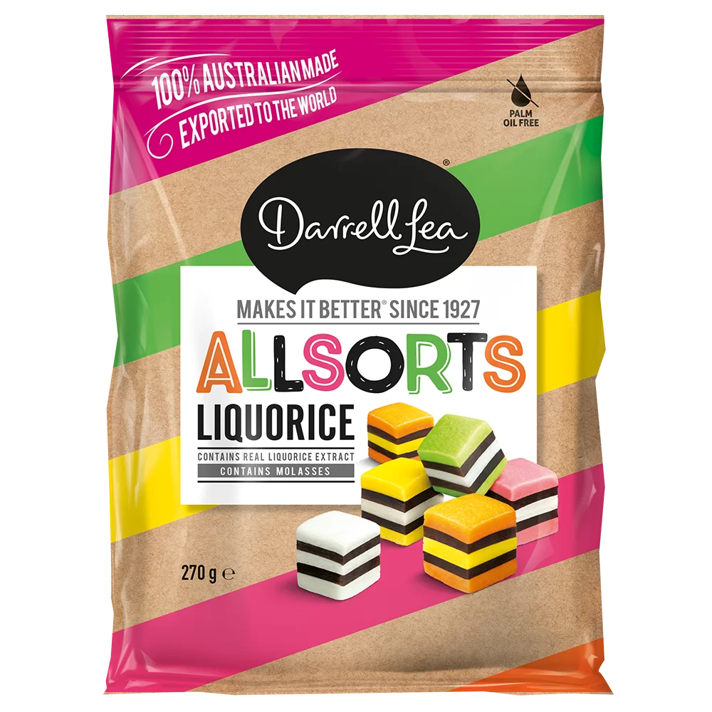 Darrell Lea Liquorice Allsorts 270g