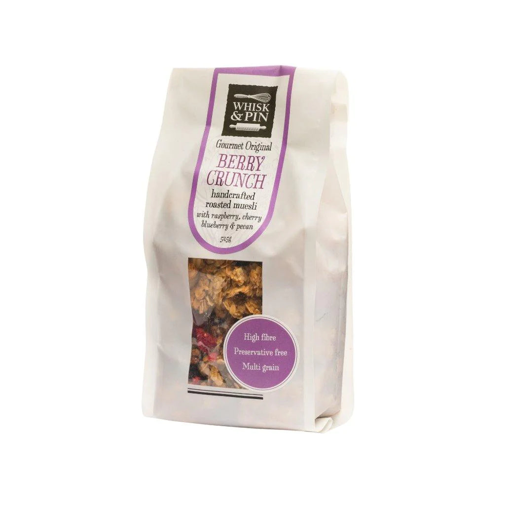 Whisk & Pin Berry Crunch Muesli 525g