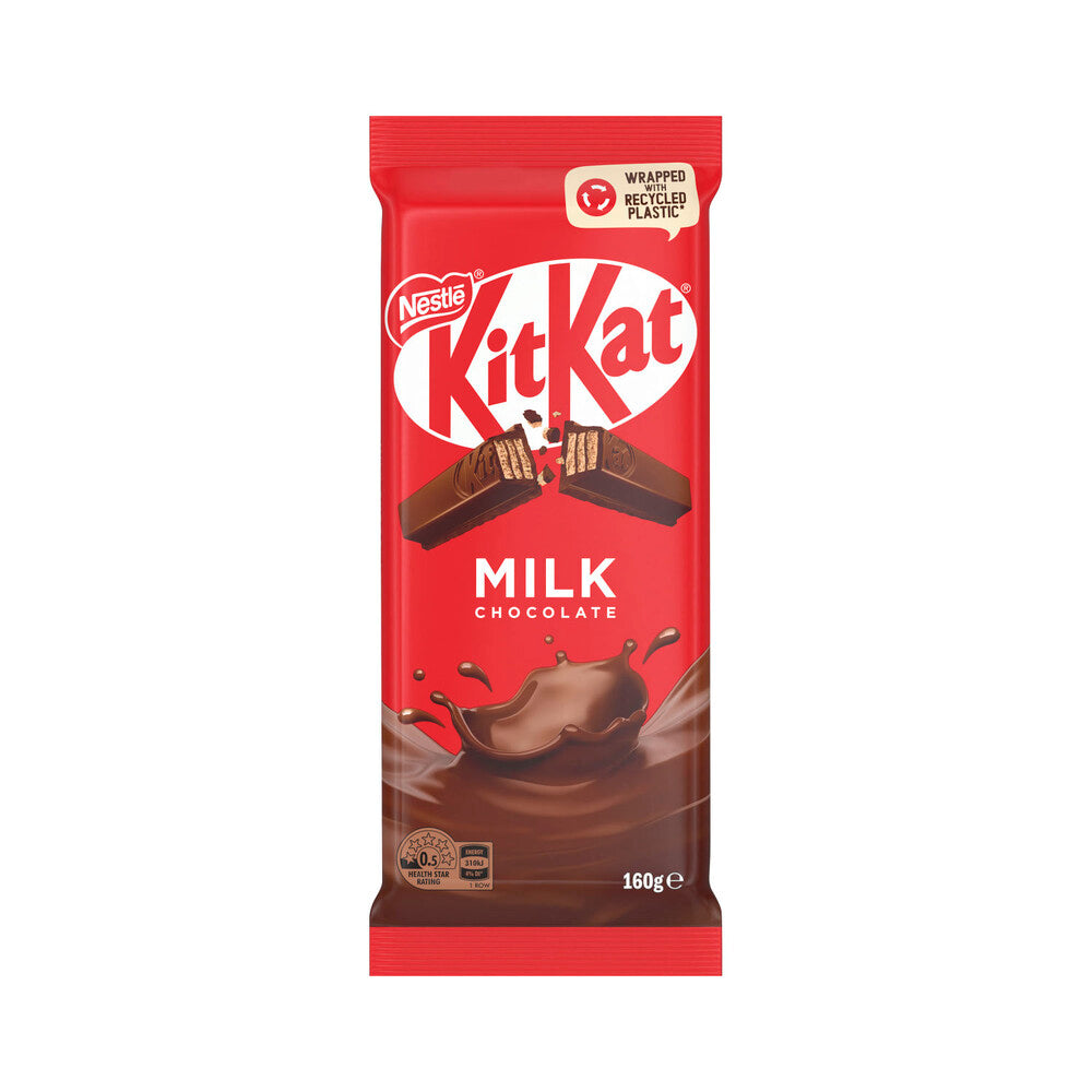 Nestle KitKat Milk Chocolate Block 160g