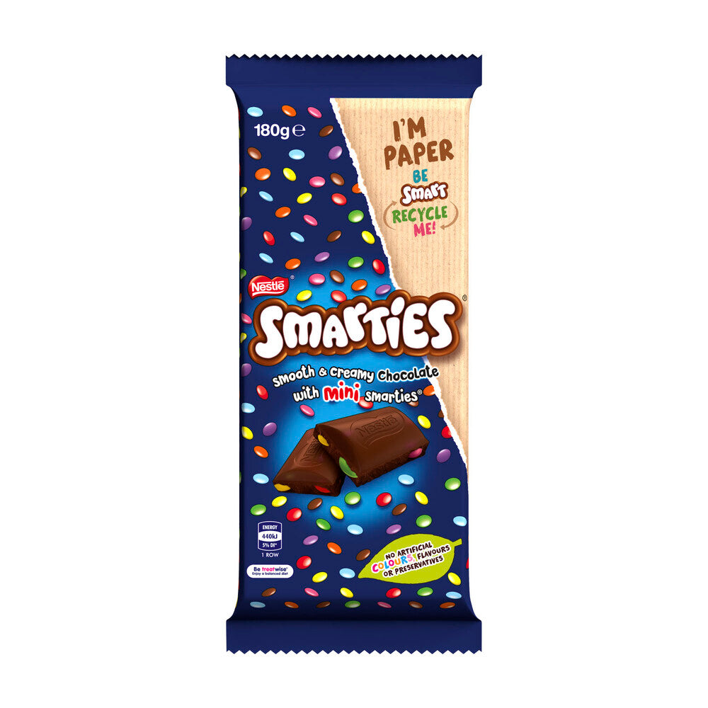 Nestle Chocolate Smarties Block 180g