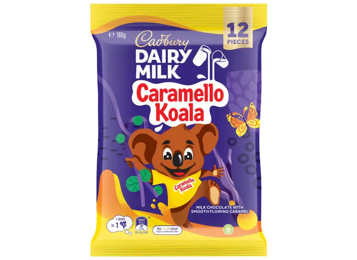 Cadbury Sharepack Dairy Milk Caramello Koala 180g