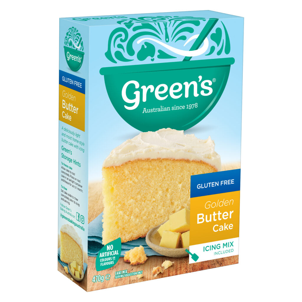 Green's Gluten Free Golden Butter Cake Mix 470g