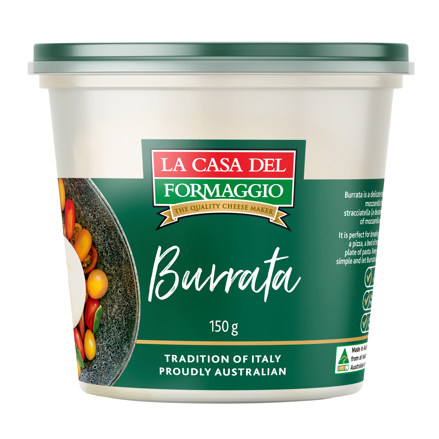 La Casa Del Formaggio Burrata 150g