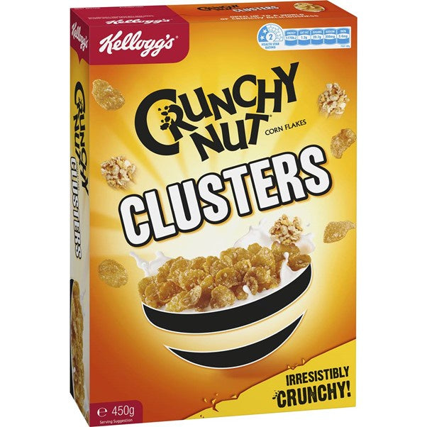 Kellogg's Crunchy Nut Clusters 450g