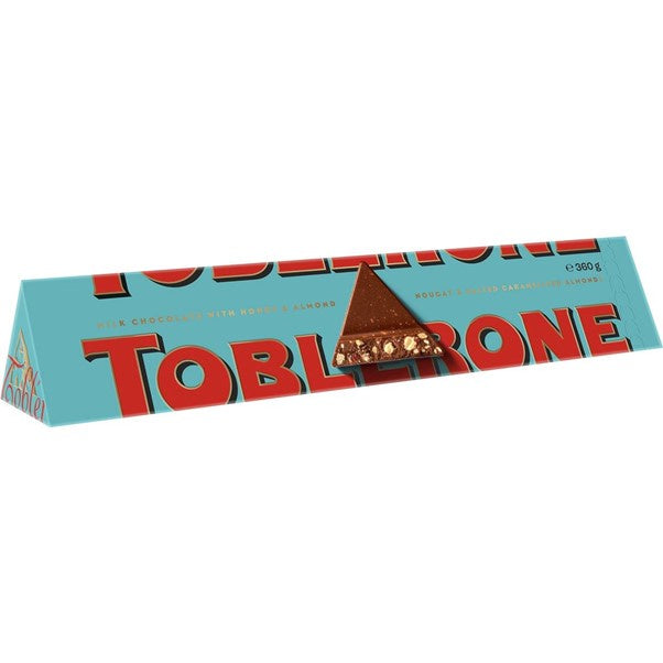 Toblerone Milk Chocolate Crunchy Almond 360g