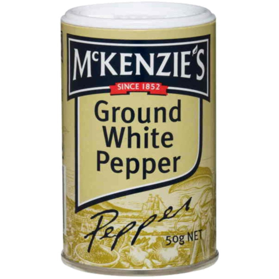 McKenzie's Ground White Pepper 50g