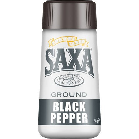 Saxa Black Pepper Picnic Pack 50g