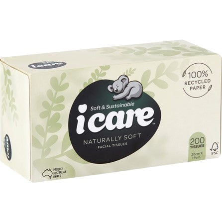 Icare Facial Tissues 170pk