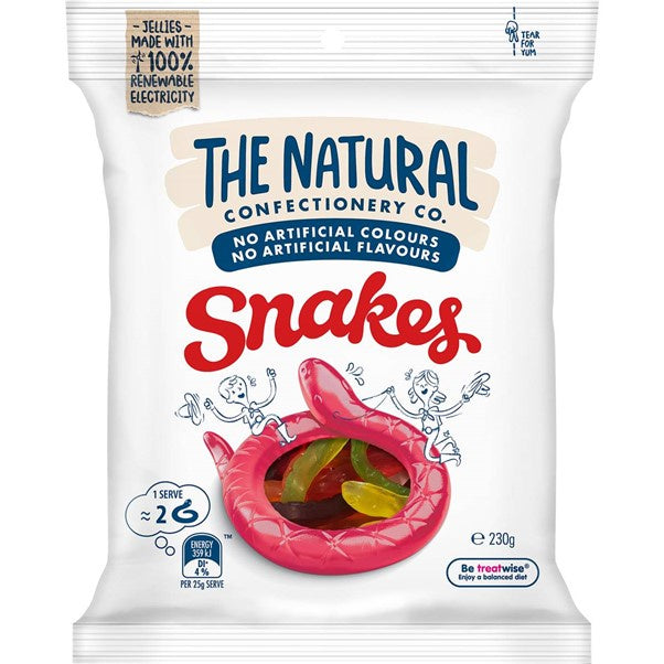 The Natural Confectionery Co. Snakes 230g