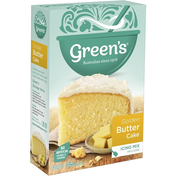 Green's Traditional Golden Butter Cake Mix 440g