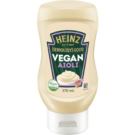 Heinz Seriously Good Vegan Aioli 270ml