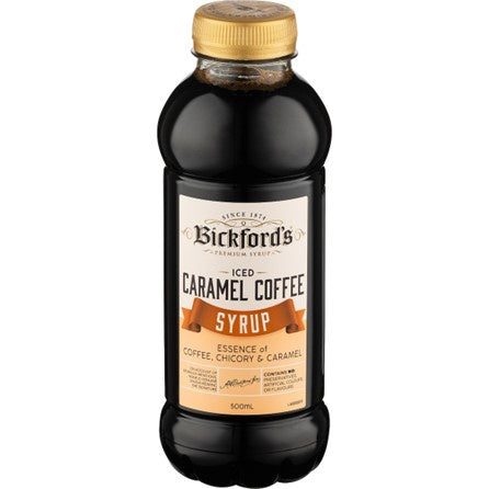 Bickford's Iced Caramel Coffee Syrup 500ml