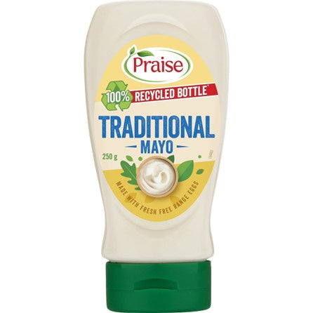 Praise Traditional Mayonnaise Squeeze 250g