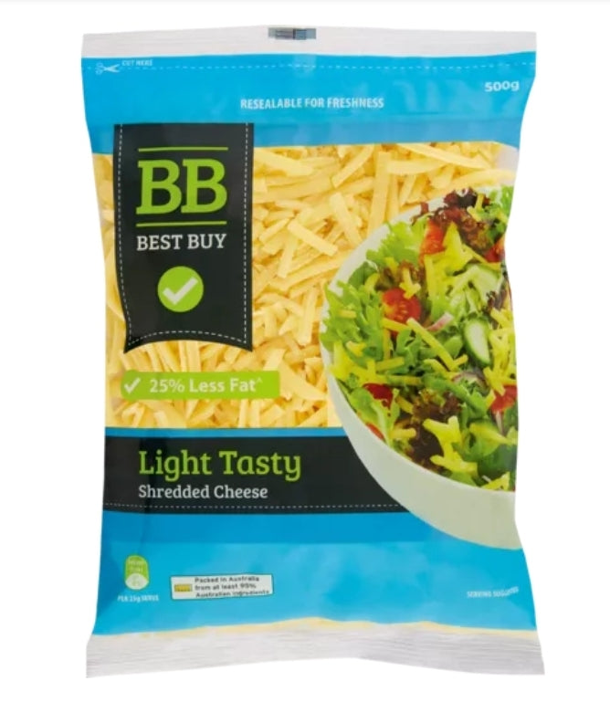 Best Buy Cheese LTSTY Shredded 500g