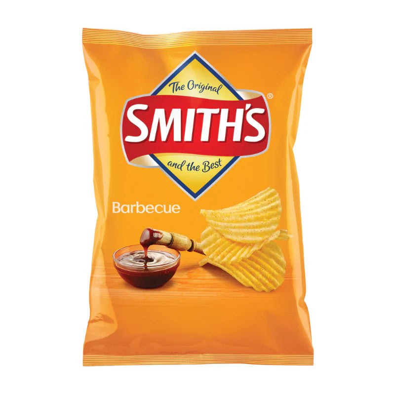 Smith's Crinkle Cut Potato Chips BBQ 170g